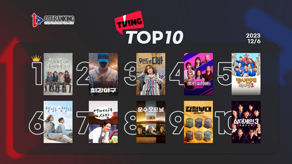 231206티빙TOP10