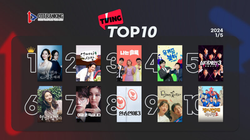 240105 티빙TOP10